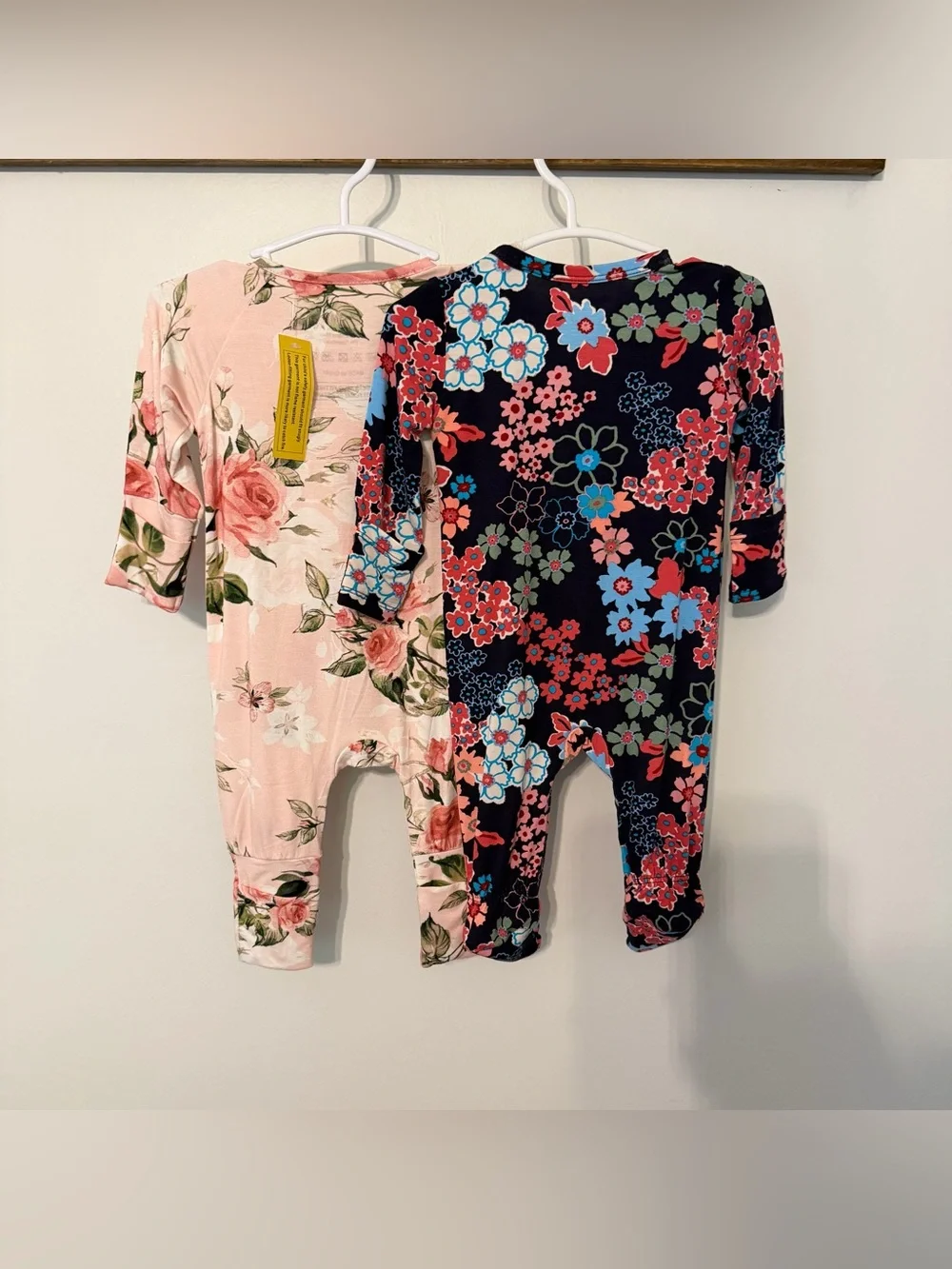 Bamboo Baby Sleeper Bundle NWT Angel Dear & Floral Bamboo 0-3 months